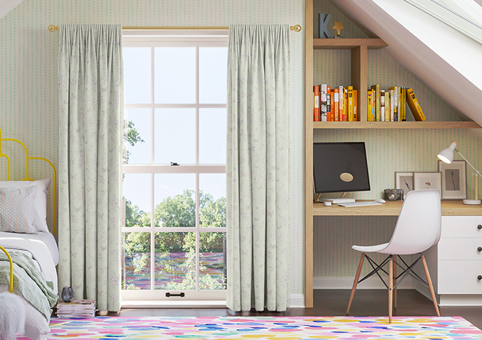 Summerby, Mint - Made to Measure Curtains - Image 3